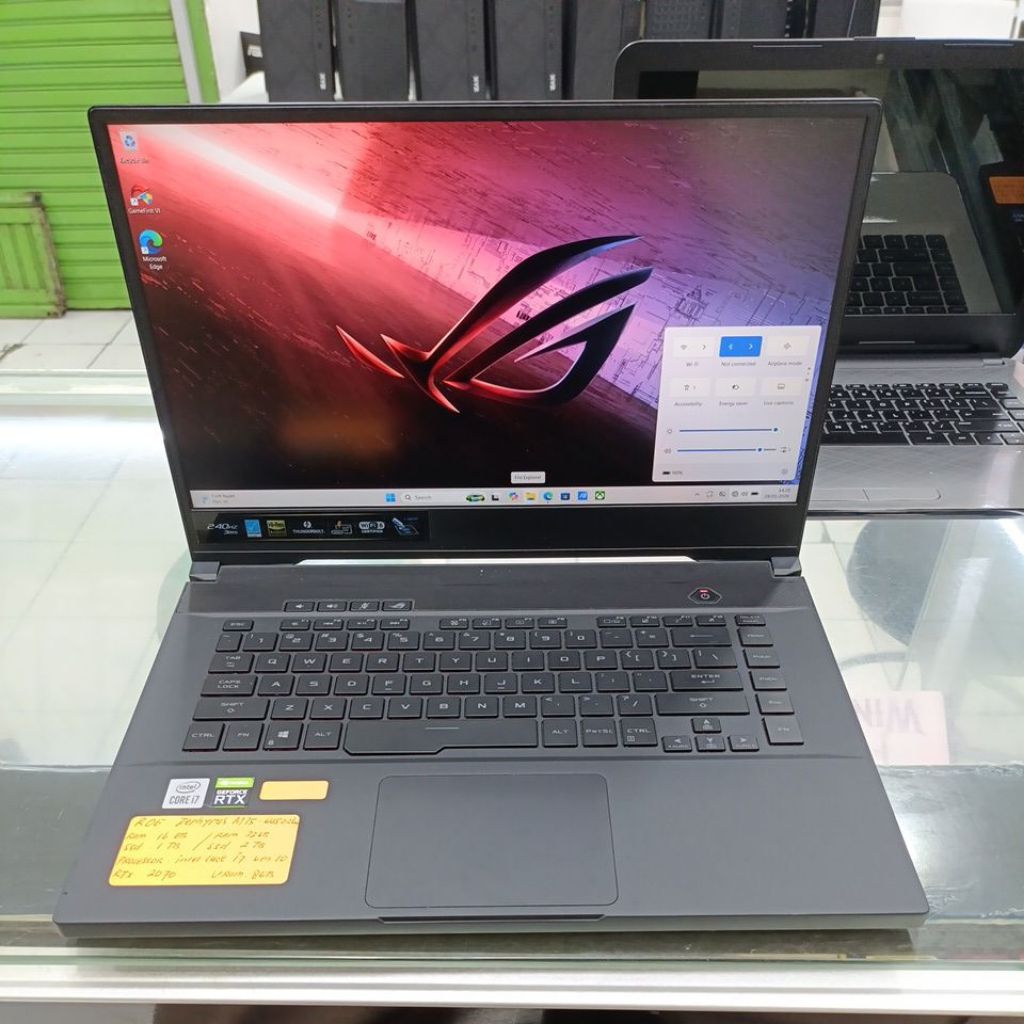 Laptop Asus Zephyrus M15 GU502LW i7-10875H 16/1Tb RTX 2070 Second