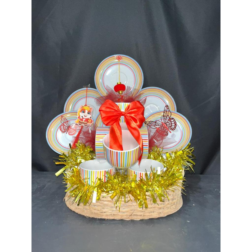 Hampers Cangkir Set Tahun Baru Imlek | Parcel Imlek | Parcel Cangkir Set | Parcel Imlek 2026