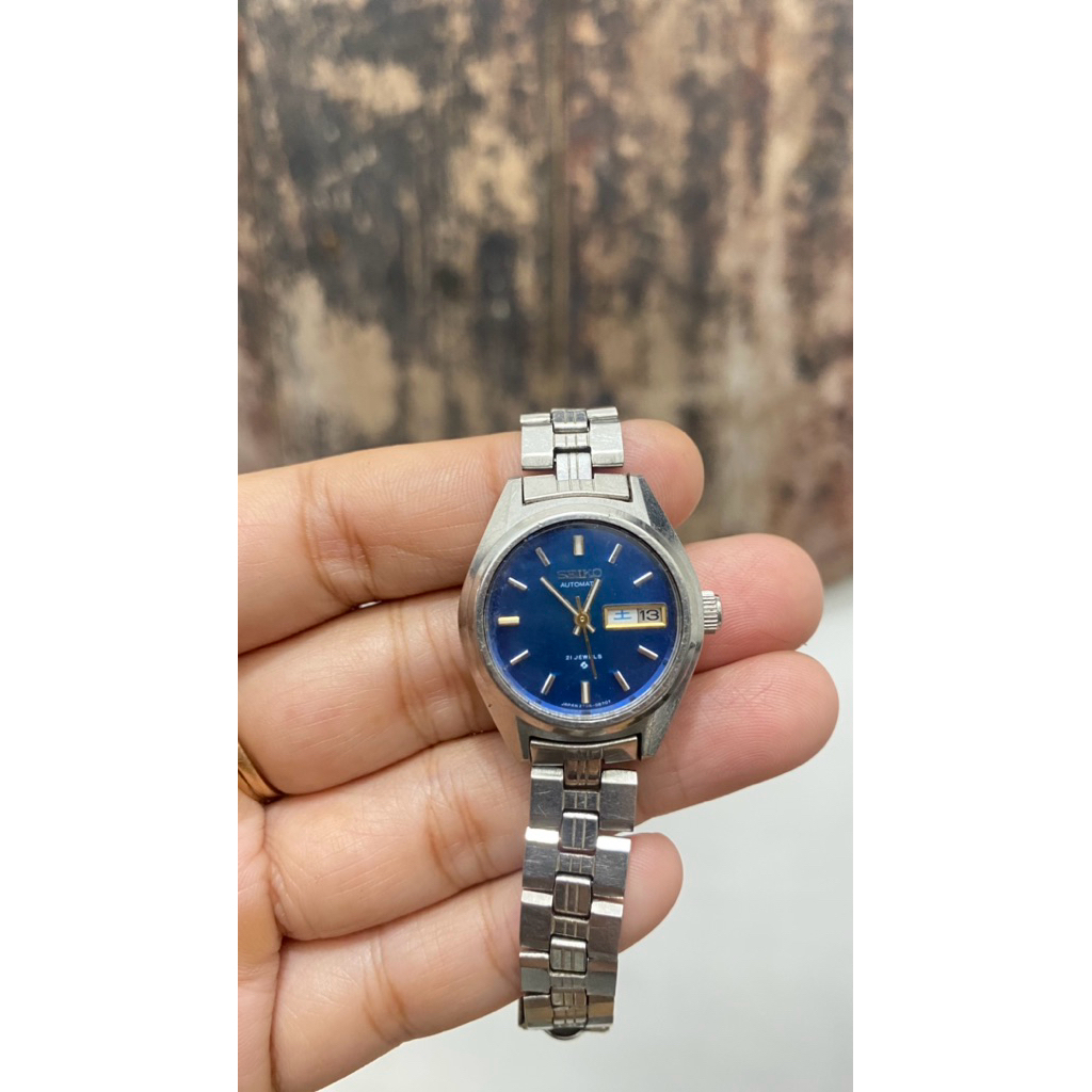 preloved jam tangan ori Seiko wanita diameter 2cm