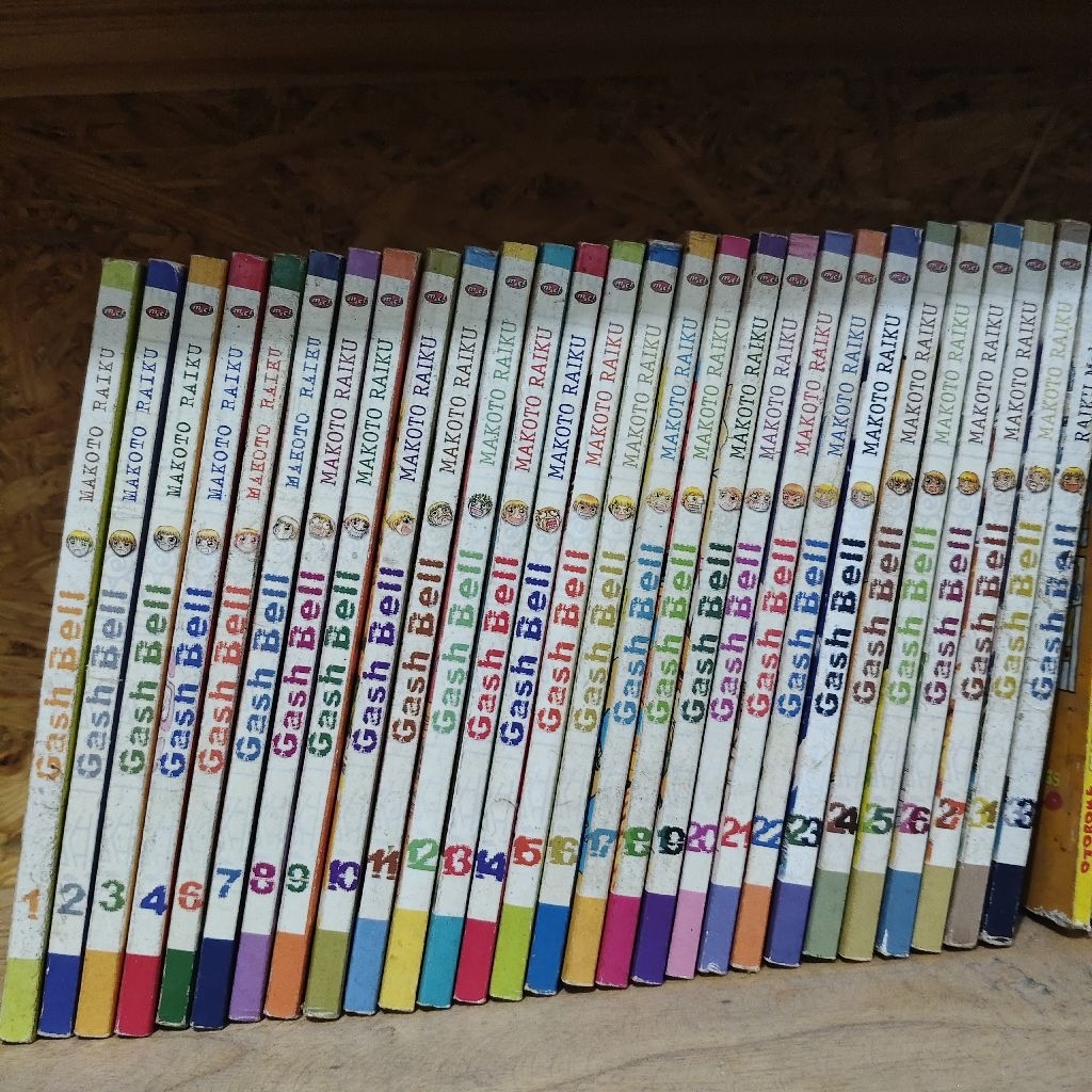 Komik Gash Bell cabutan