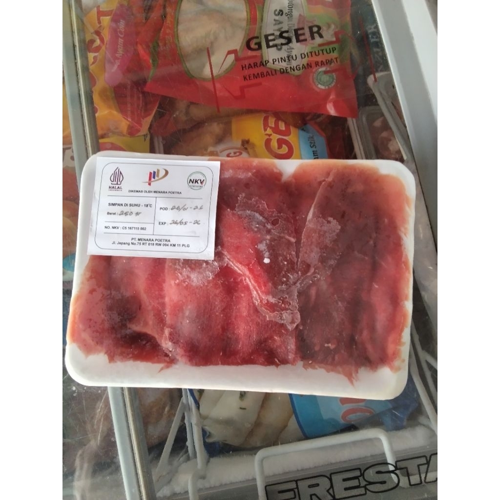 SLICE SAPI NON LEMAK - SEGAR & BERKUALITAS