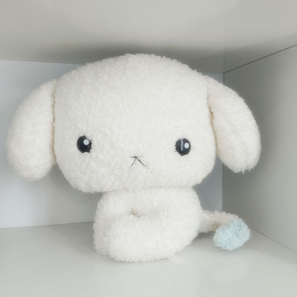 san-x buru buru dog heisei retro plush // boneka sanx anjing guguk