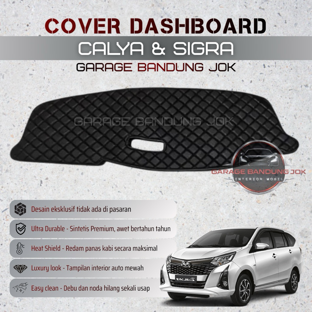 Cover Dashboard Calya Sigra | Sunsiled Pelindung Alas Dashboard Mobil Premium