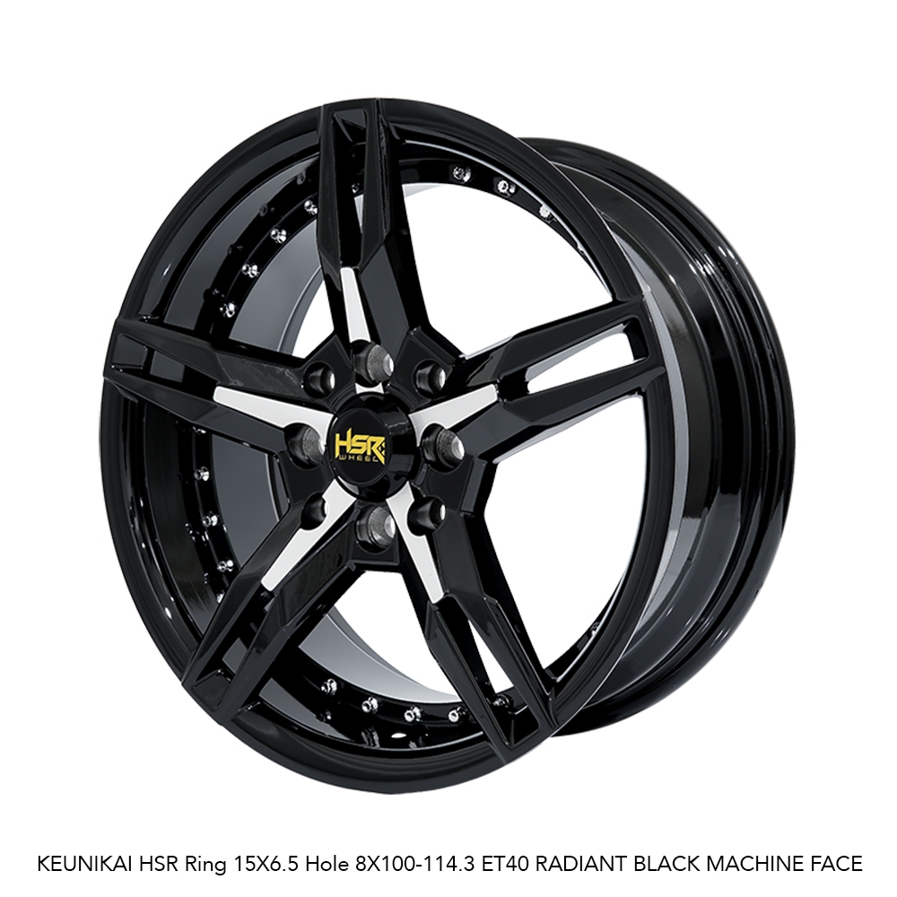 velg mobil ring 15 hsr keunikai untuk karimun swift genio rio baleno dll r15