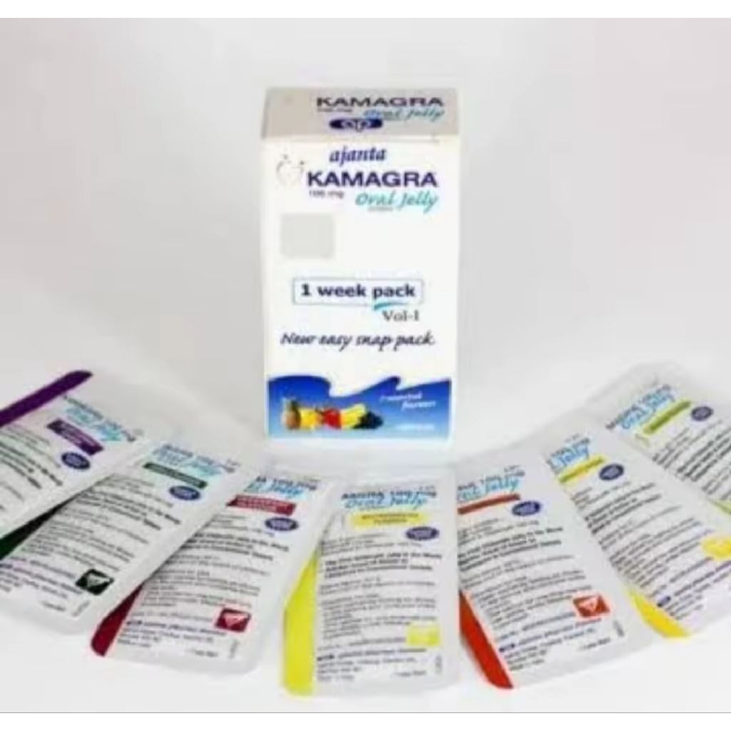 KAMAGRA Oral Jelly 1box isi 7sachet Original