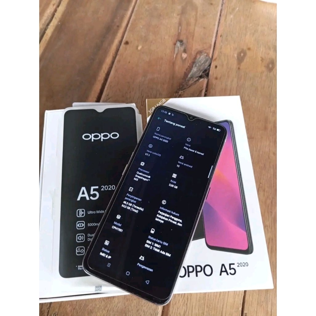 OPPO A5 2020 RAM 3/64 FULLSHET