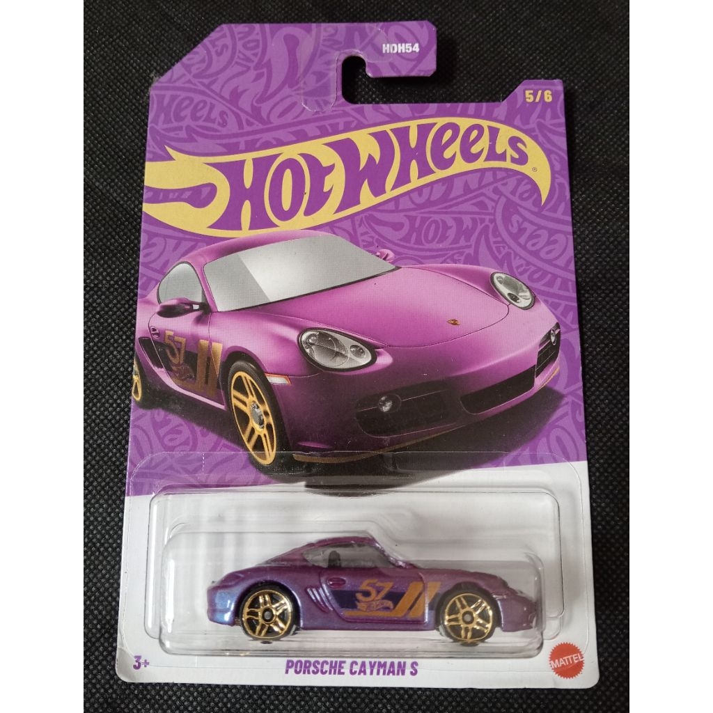 HOT WHEELS PORSCHE CAYMAN S UNGU