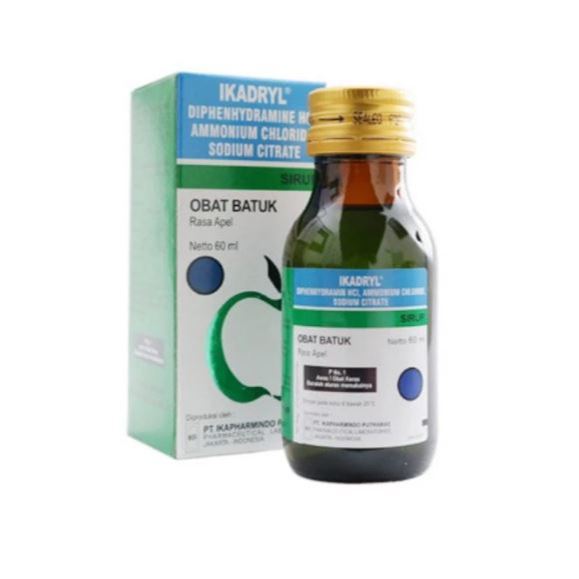 Ikadryl Sirup Flu 60ml Untuk Gejala Flu