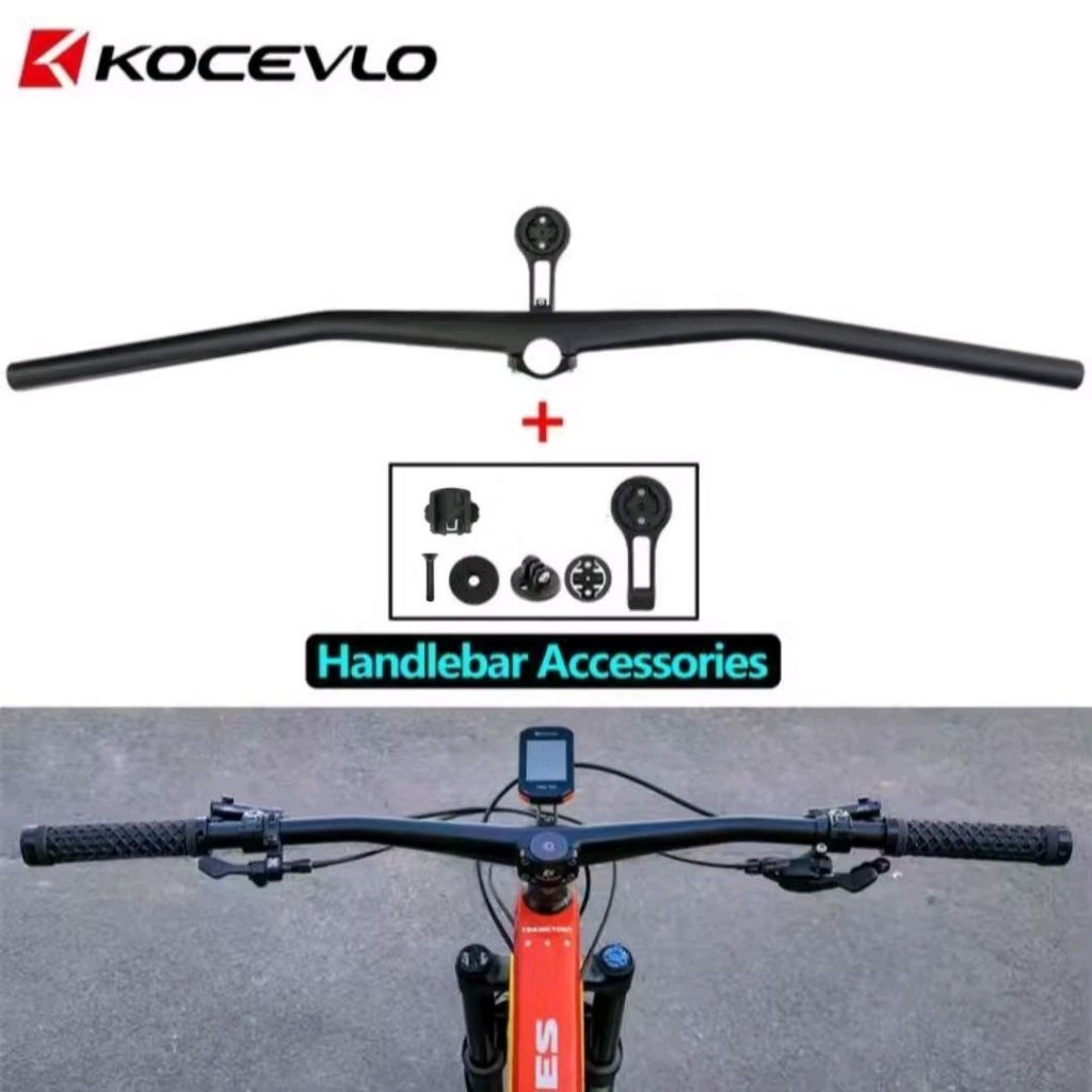 KOCEVLO Carbon Integrated Handlebar Stem 25mm MTB Mountain Bike All Mountain AM Trail Cross Country 