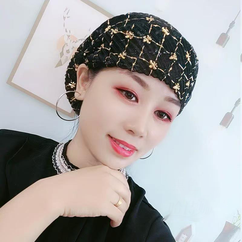 Lembut Dan Ringan Ciput Hijab Topi Wanita Anti Pusing Musim Semi  Musim Panas, Lace Tipis Sun Screen