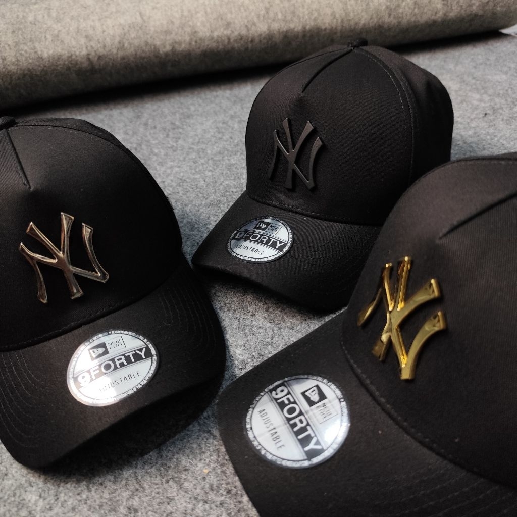 Topi NY Plat Besi Premium Import