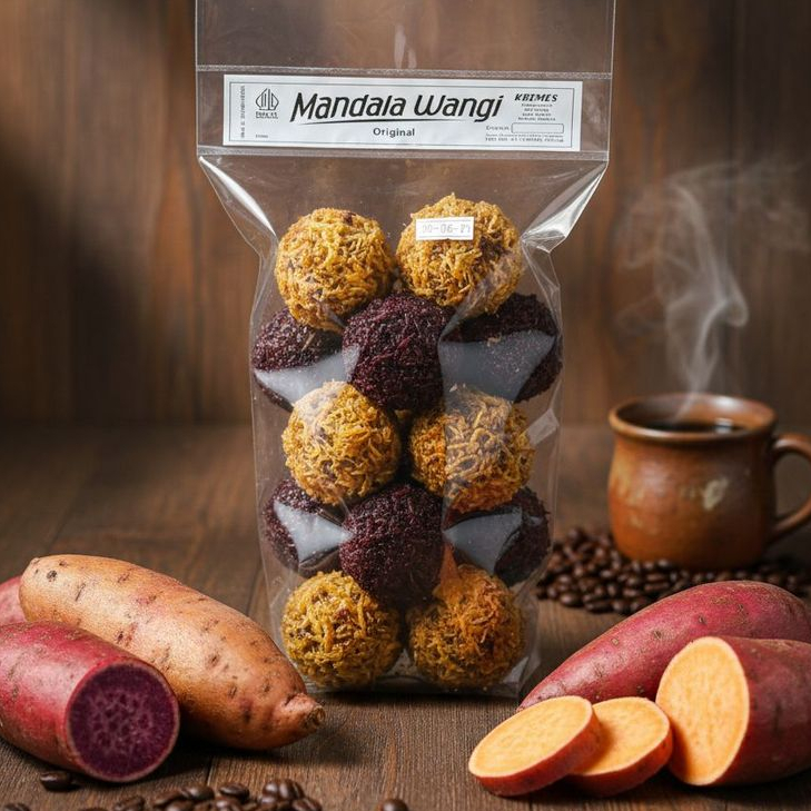 Kremes Ubi Cilembu Isi 20 pcs | Kremes Ubi Manis Gula Merah