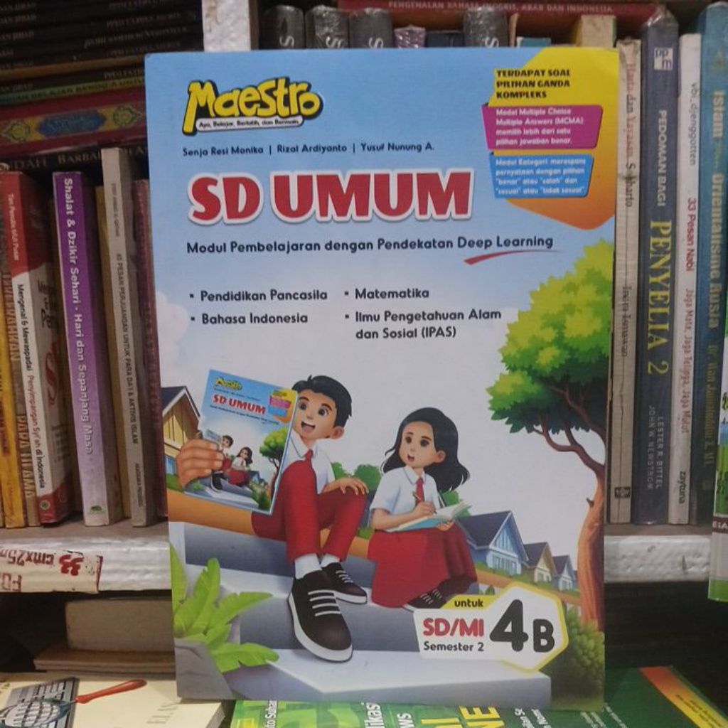 Buku LKS Maestro SD/UMUM Kelas 4 Kurikulum Merdeka CV Hasan Pratama