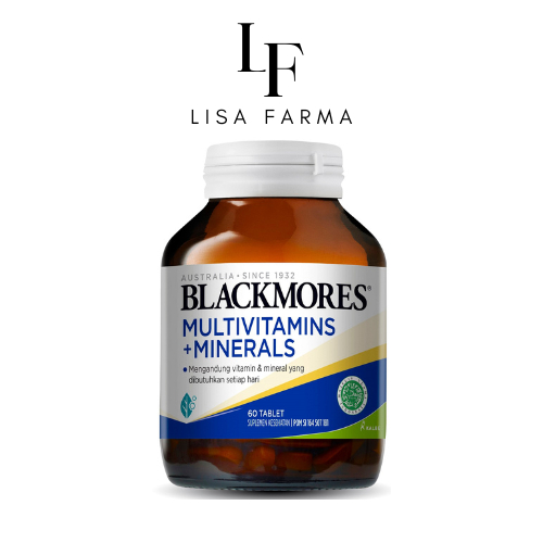 Multivitamin Dewasa 50+ Blackmores 60 Tablet - Dukung Imunitas & Energi