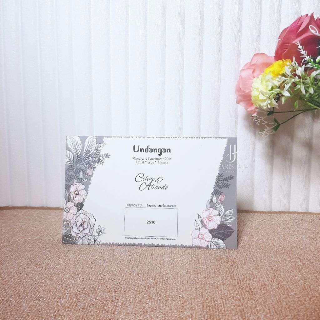 Erba 2510 - Undangan Pernikahan / Undangan Khitan