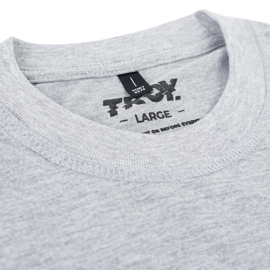 Troy Company Tshirt Misty Sirke - Kaos Lengan Pendek Kaos Abu Misty MTD 3298