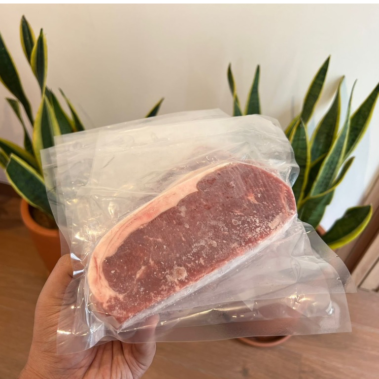 [Kedagingan] Daging Sirloin Steak 1kg (5x200gr) / Striploin Australia Empuk Juicy