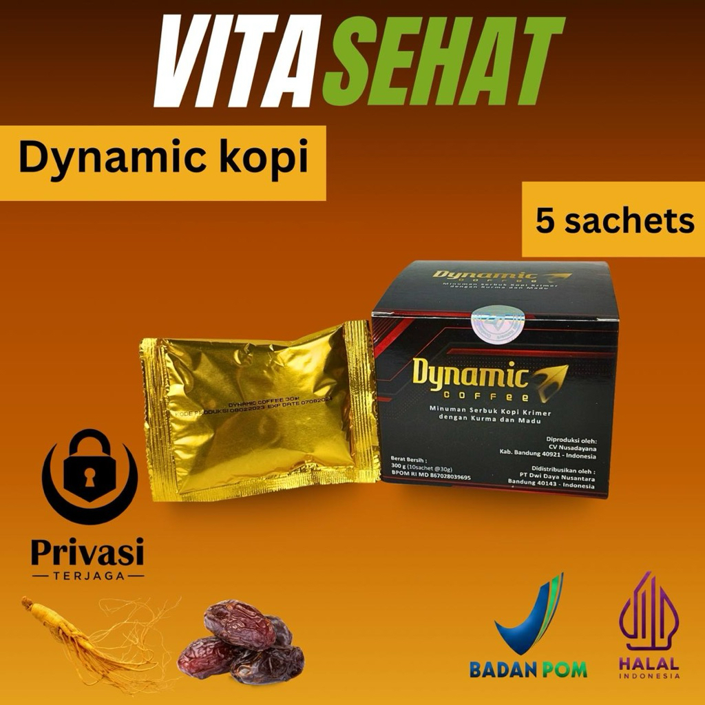 Dynamic coffee 5 sachets