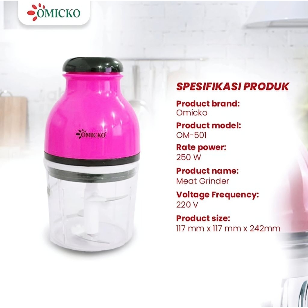 Blender Kapsul Chopper OMICKO OM-501