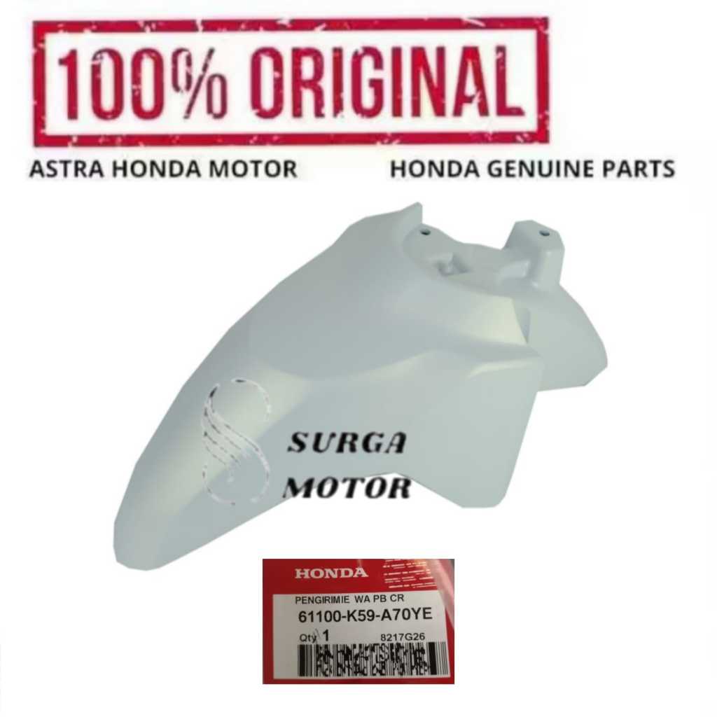 Spakbor Selebor Slebor Depan Putih Dopp Doff Matte Motor Honda Vario 125 eSP K60R 2022 2023 2024 202