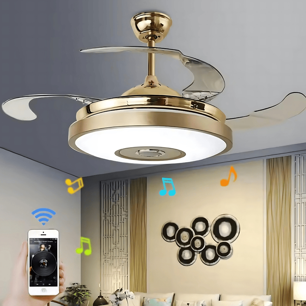 Lampu Plafon Kipas Angin Ceiling Light Fan 06