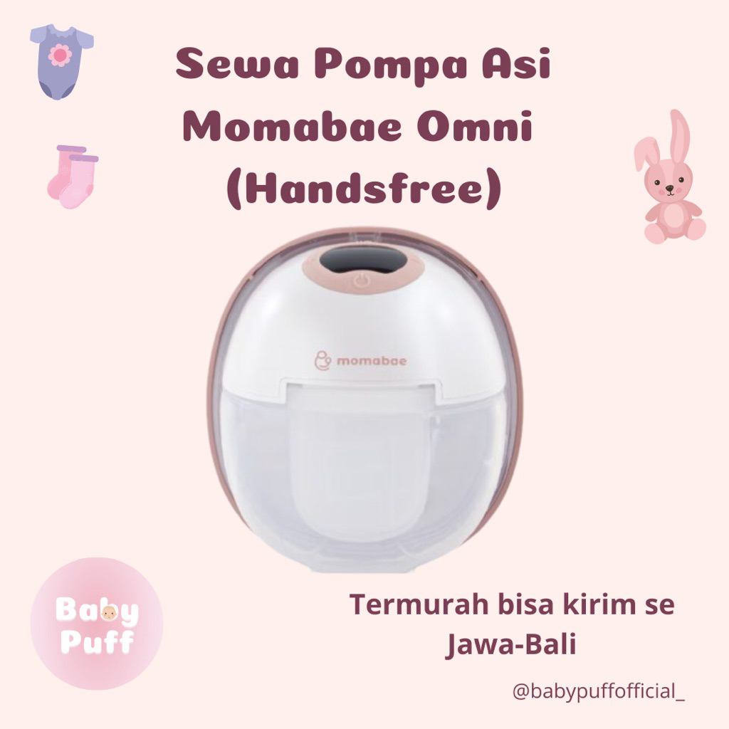 (PROMO FREE KANTONG ASI) Sewa Pompa Asi Momabae Omni || Sewa Pompa Asi|| Sewa breast Pump Momabae|| 