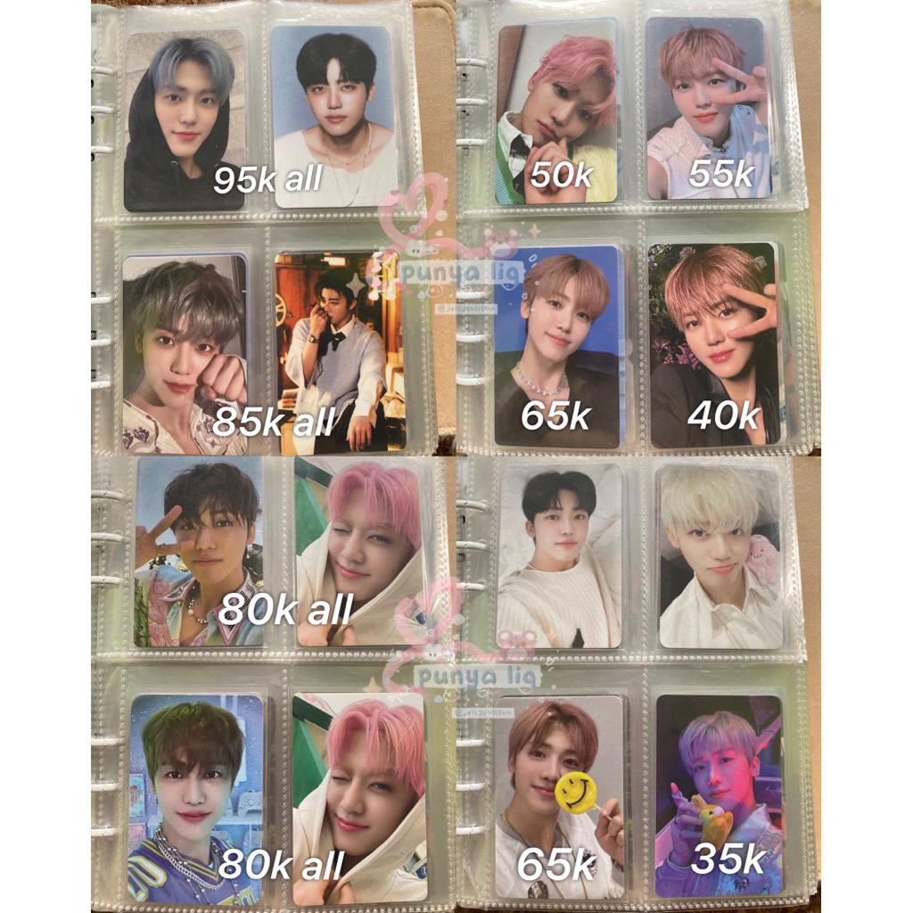 [BACK DESK] JUAL AAB PC NCT OFC haechan jaemin mark taeyong jaehyun johnny jungwoo jisung chenle jen