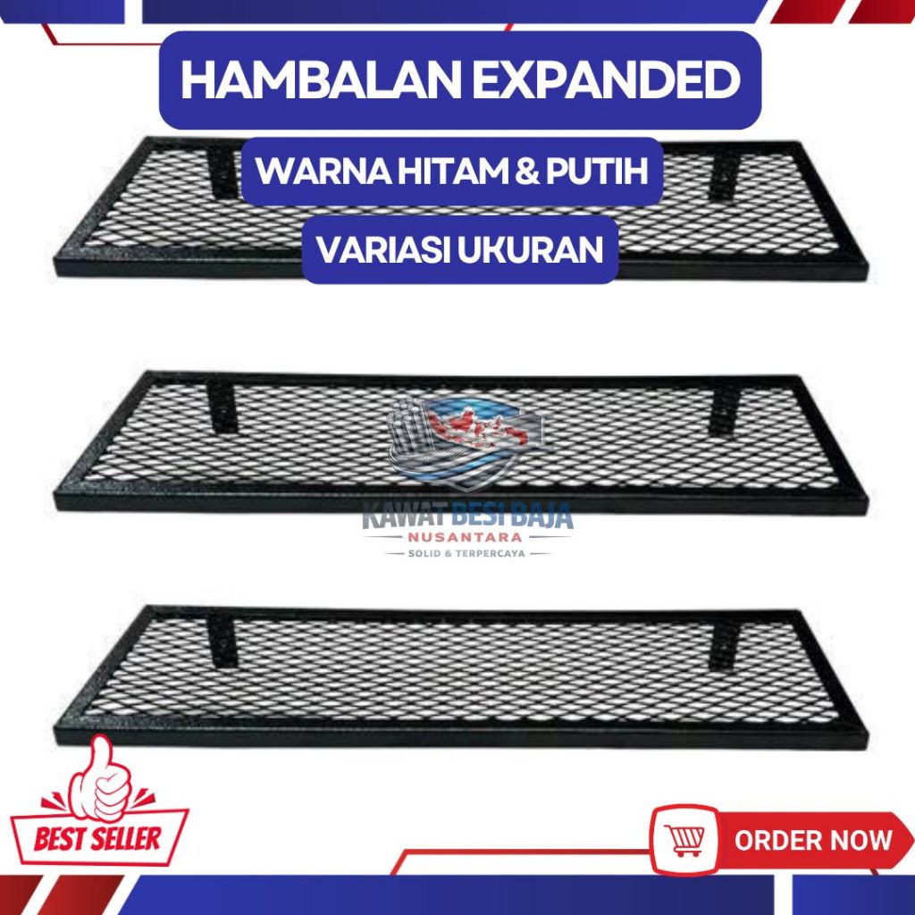KAWAT BESI BAJA Hambalan Anti Karat Expanded