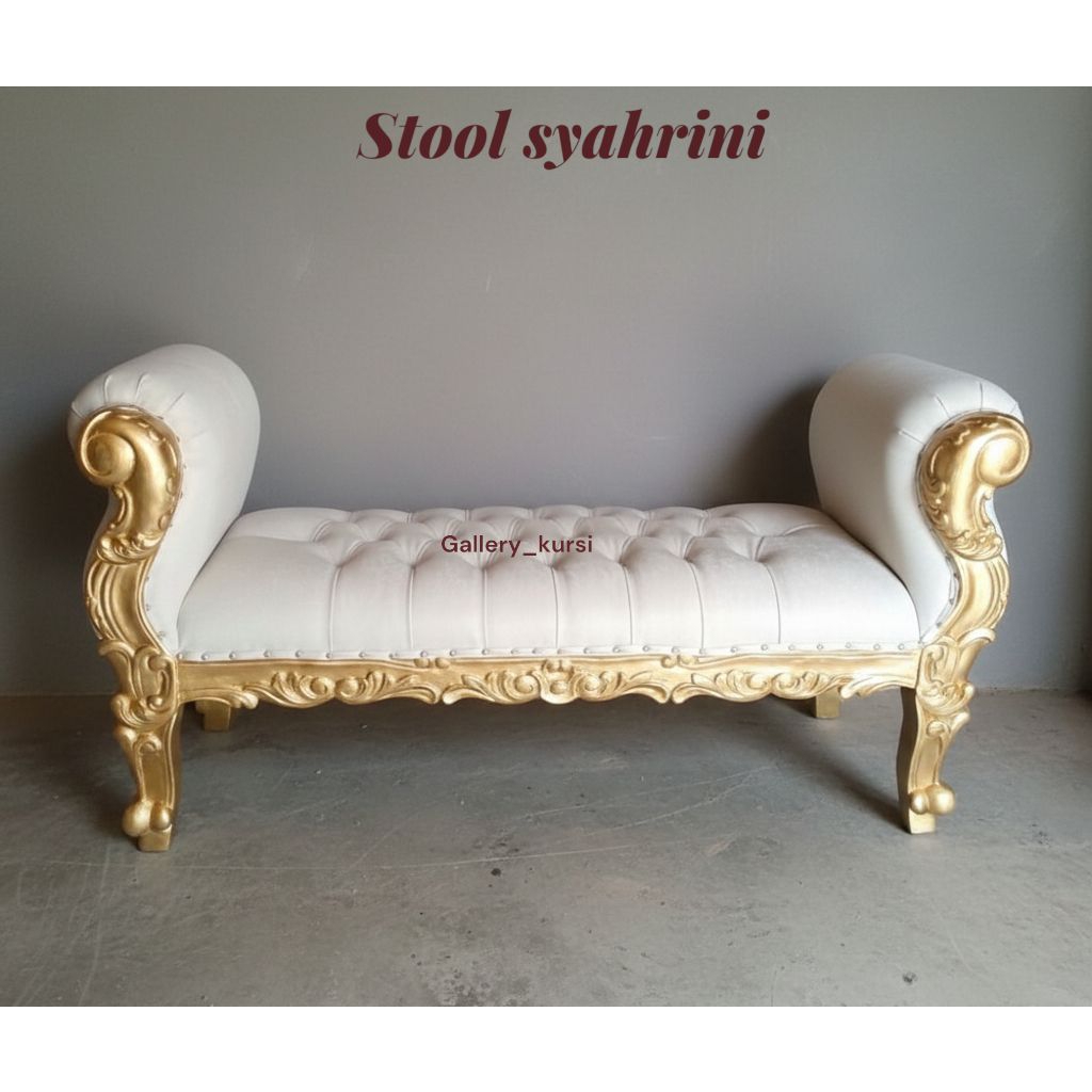 Dp kursi stool syahrini ukir kursi ukir jepara kursi stool modern ukir stool mewah