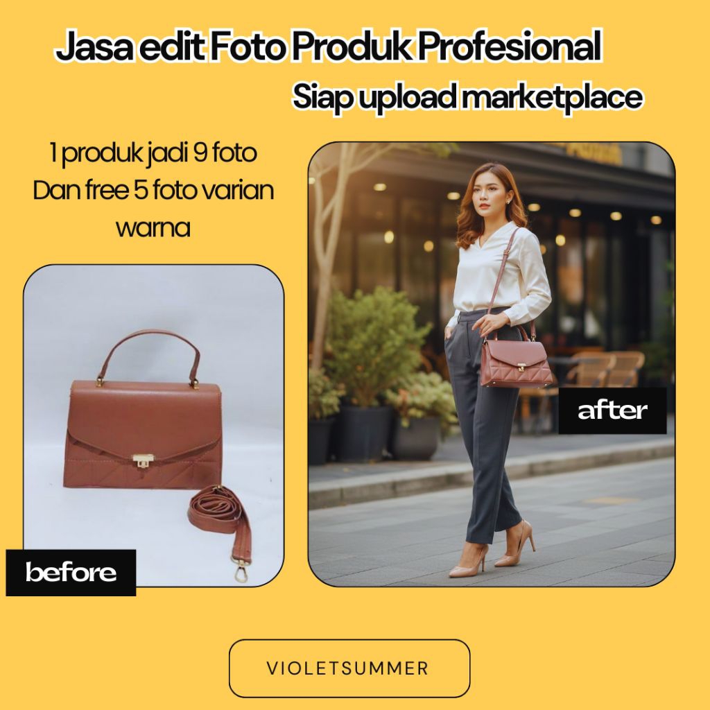 Jasa Editing Foto Produk Profesional siap Upload Marketplace