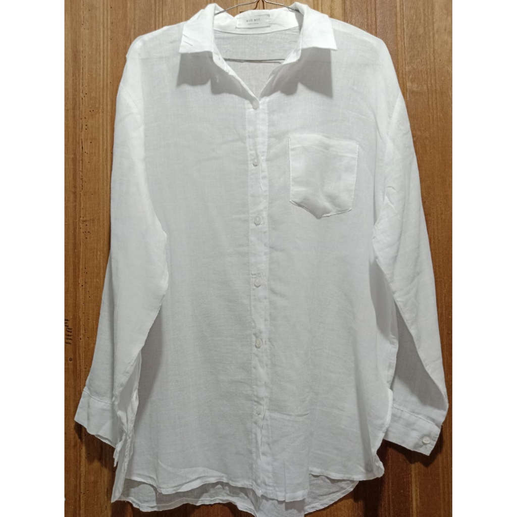 Preloved Kemeja Putih (Terawang) Sangat Bersih