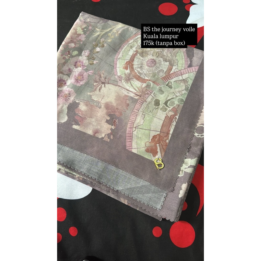 [PRELOVED] Buttonscarves the journey dan Newyork 3