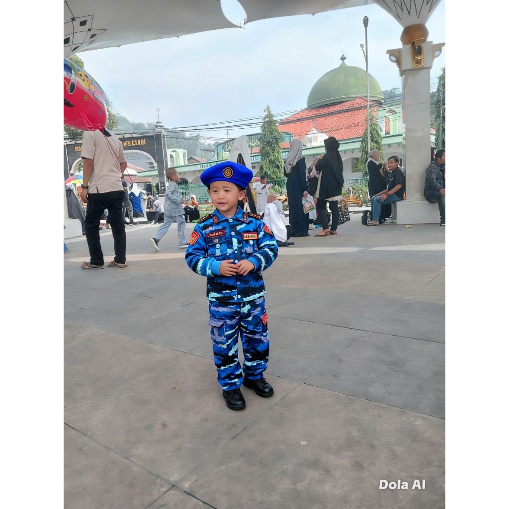 Baju propesi anak TNI AU & TNI AD yg stylish dan lengkap