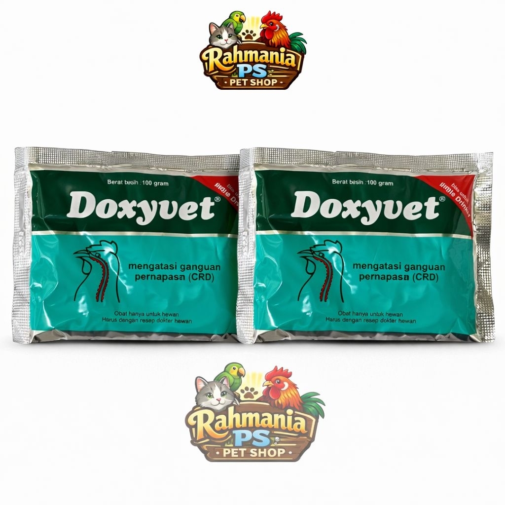 DOXYVET 100 GR MEDION - OBAT NGOROK AYAM