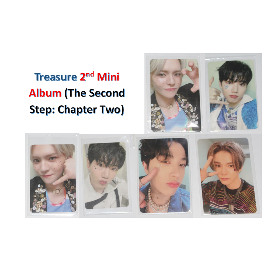PHOTOCARD/PC TREASURE HELLO OFFICIAL (PART 2) [BACA DESKRIPSI]
