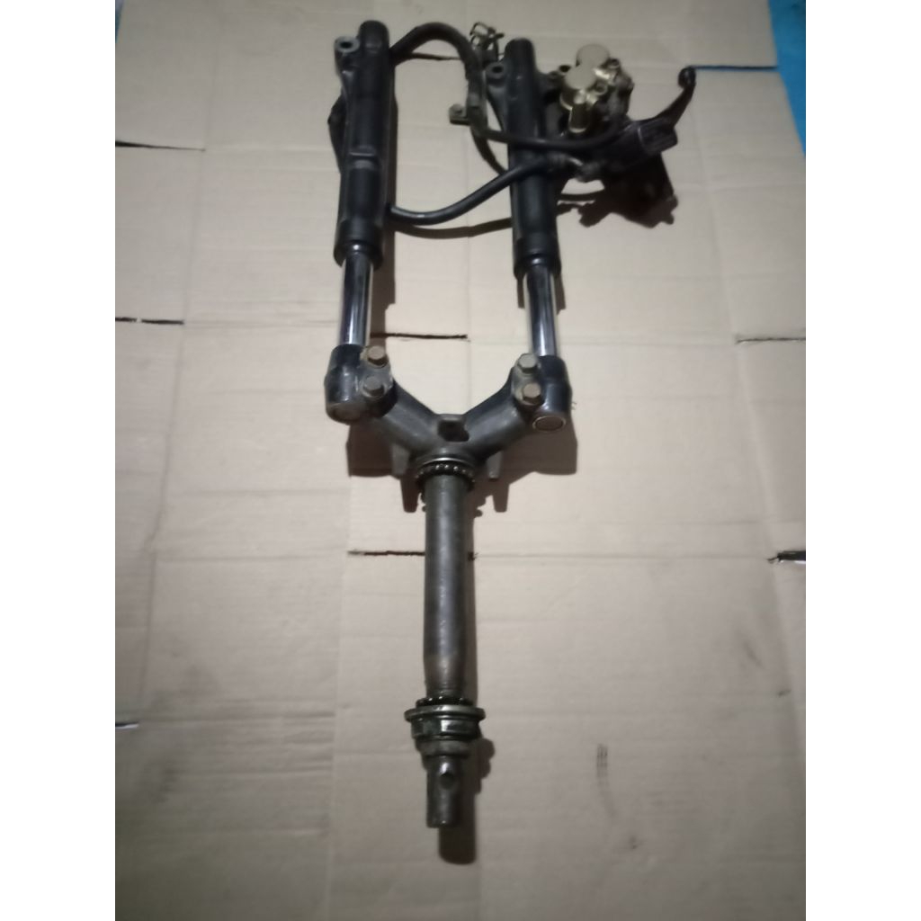 sok beleker sok depan full set Supra x 125 karisma copotan original