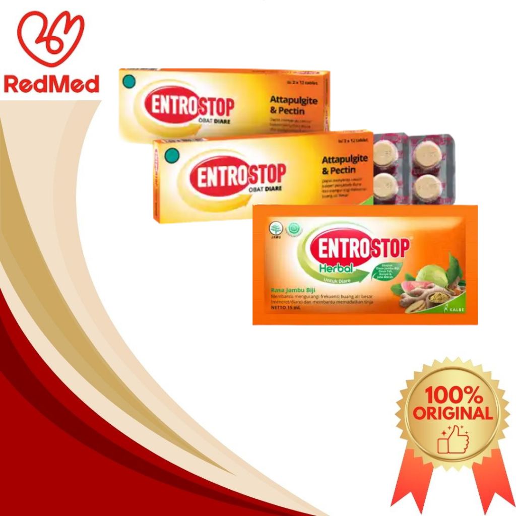 ENTROSTOP OBAT DIARE TABLET / SIRUP