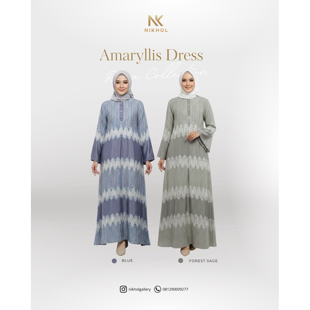 Amaryllis Dress - Exclusive Raya Collection