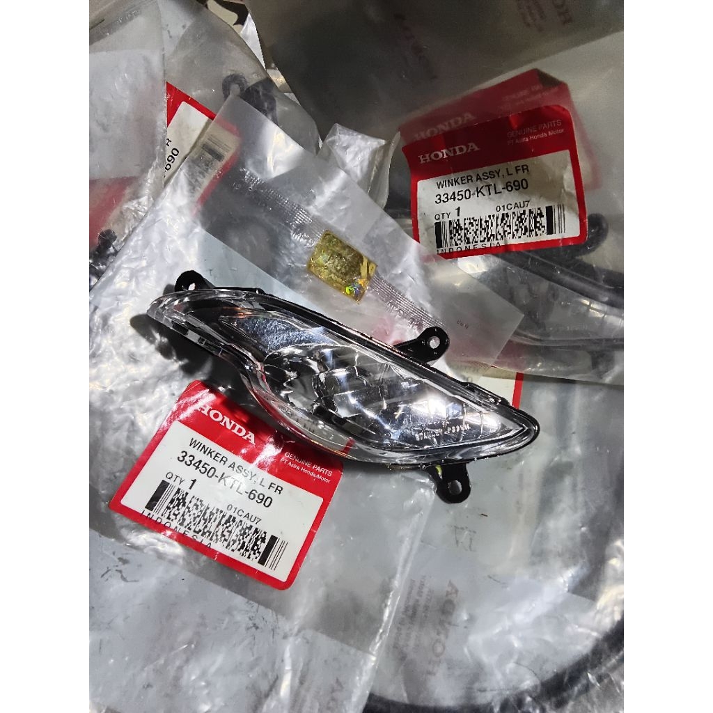 33450 KTL 690 LAMPU SEIN DEPAN SUPRA FIT NEW KIRI ORIGINAL