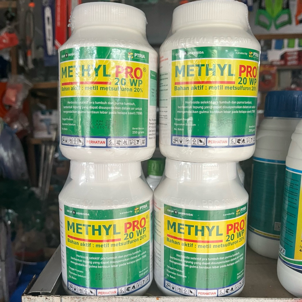 methyl pro 20 wp metil metsulfuron 20% 250 gram 1 pcs