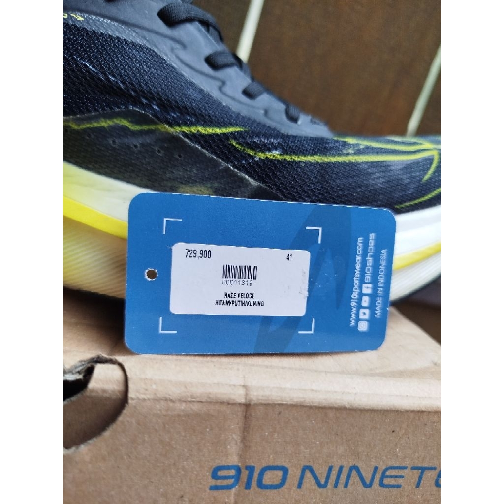 Sepatu running 910 haze veloce Size : 41 (26cm)