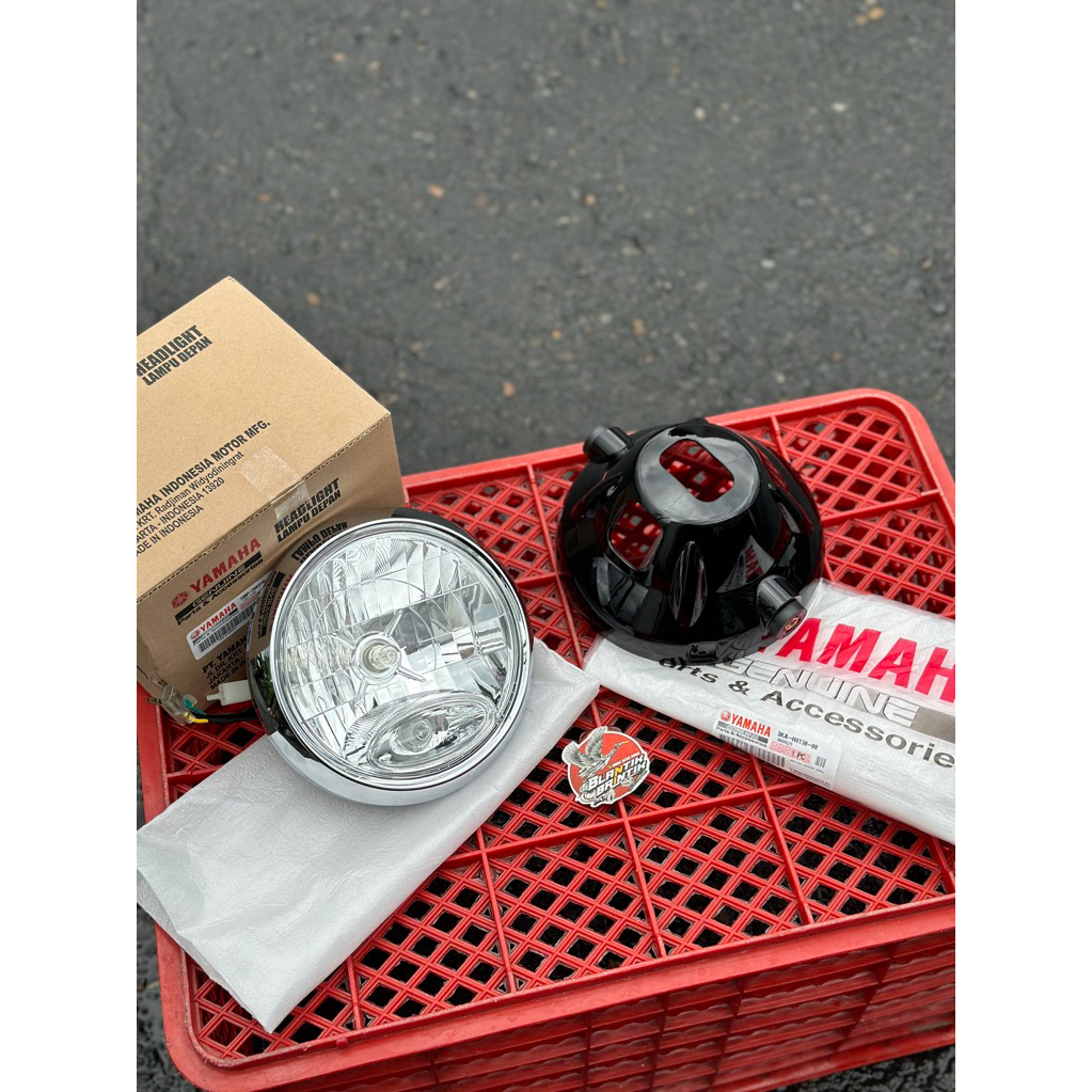 HEADLAMP RXKING PEREDAM ORIGINAL LAMPU DEPAN RXKING 2006-2009 ORIGINAL ASSY LAMPU REFLEKTOR RXKING O