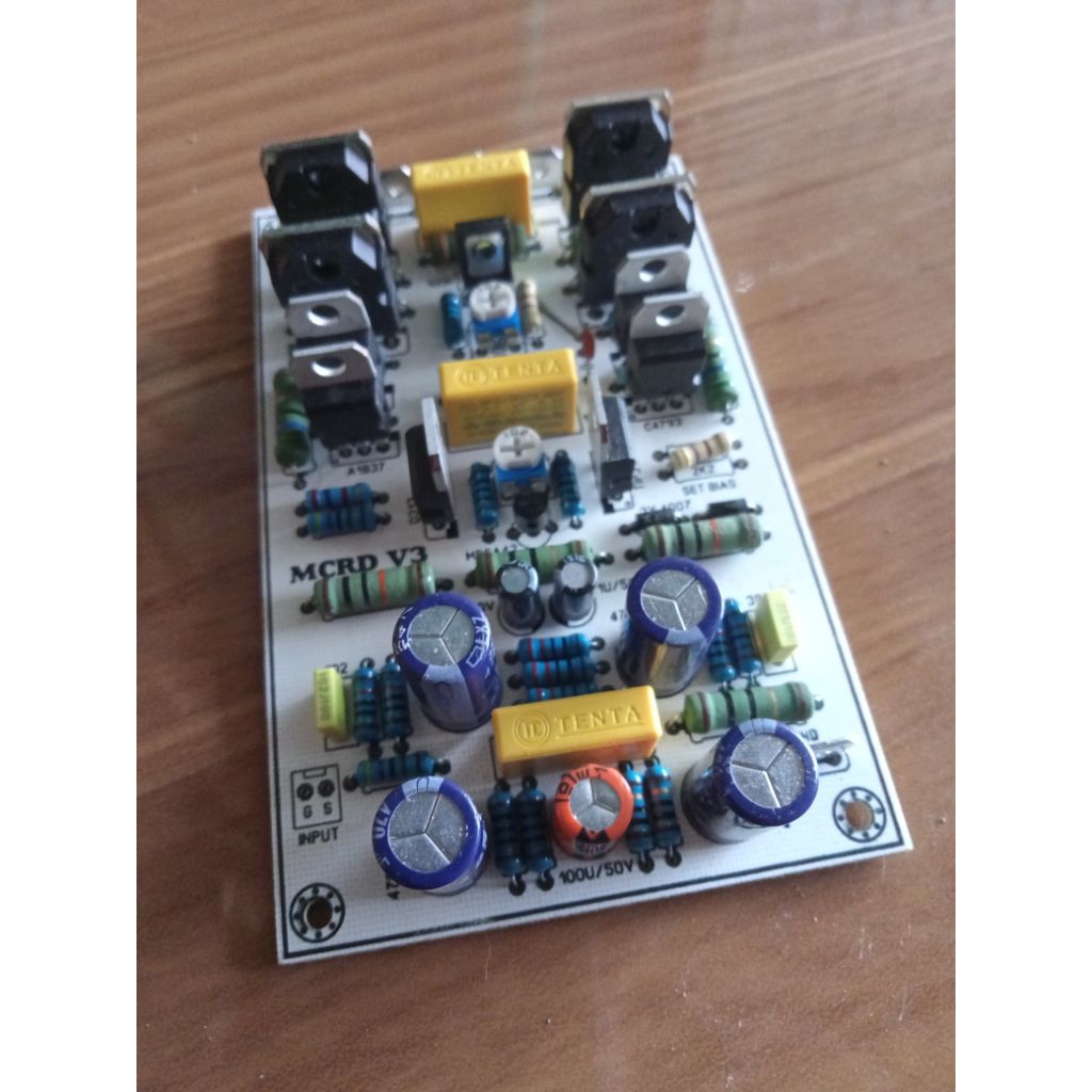 Driver mcrd V3 modif low sub mid flat power amplifier