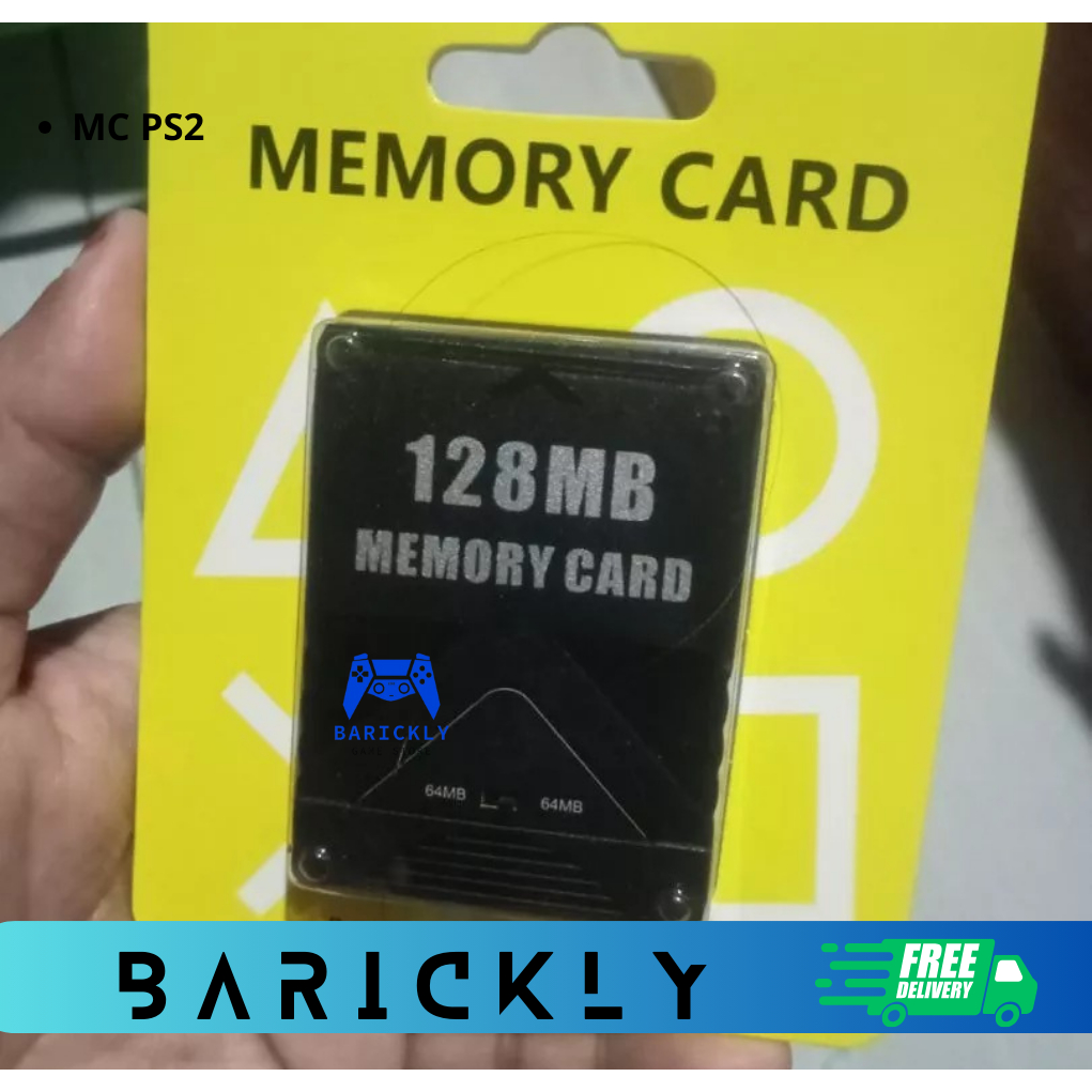 MC PS2 8MB HITAM / MEMORY CARD PS2 8MB HITAM MC PS2 8MB 16MB 32MB 64MB 128MB