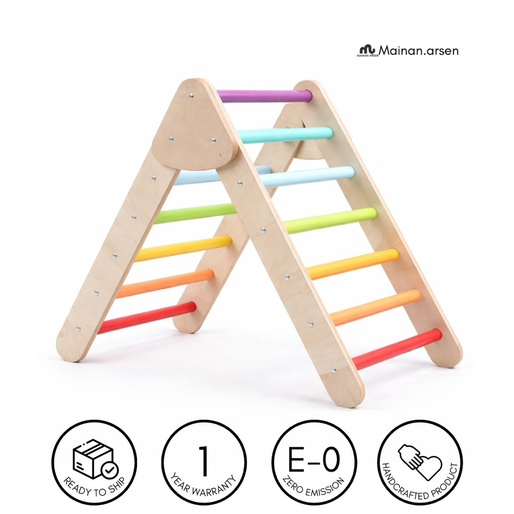 Mainan Arsen | Tangga Pikler Triangle