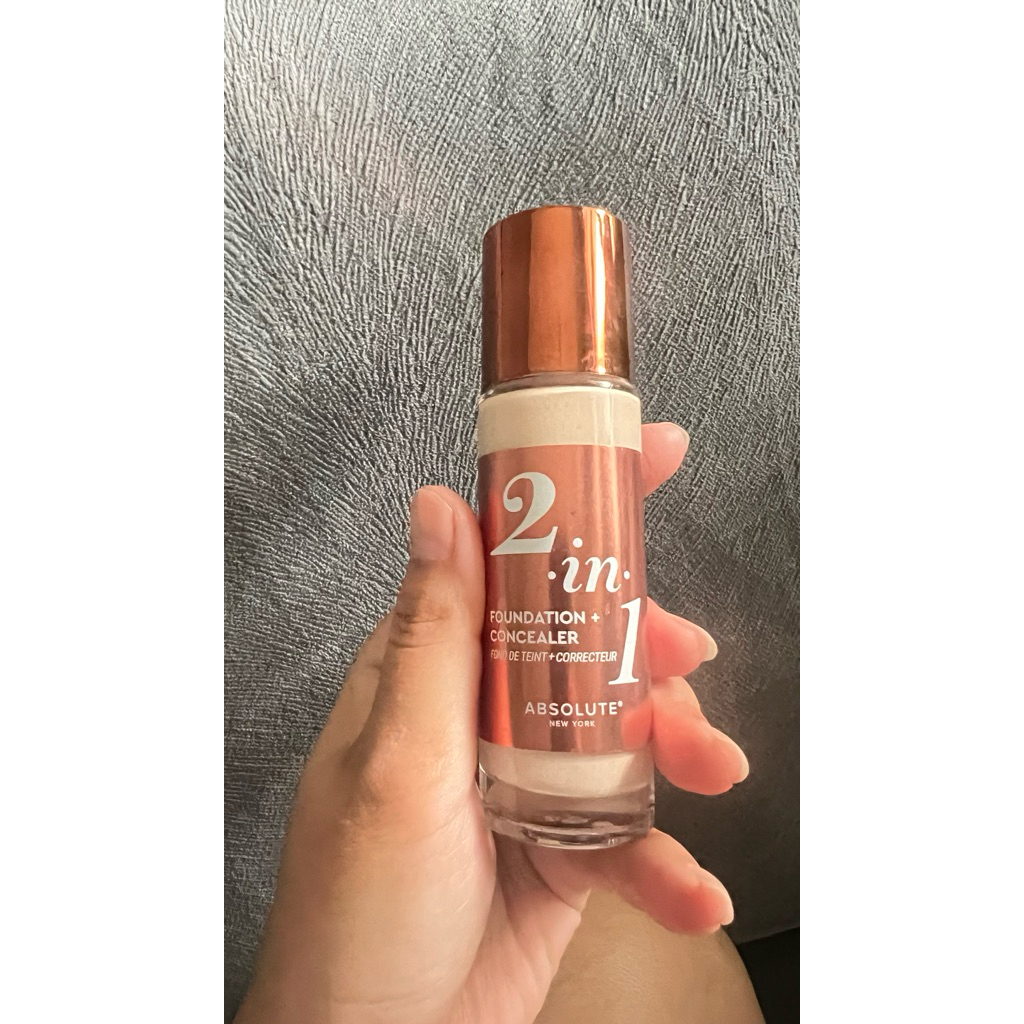Foundation & Concealer 2-in-1 40g - Tahan Lama, Ringan, dan Tidak Luntur