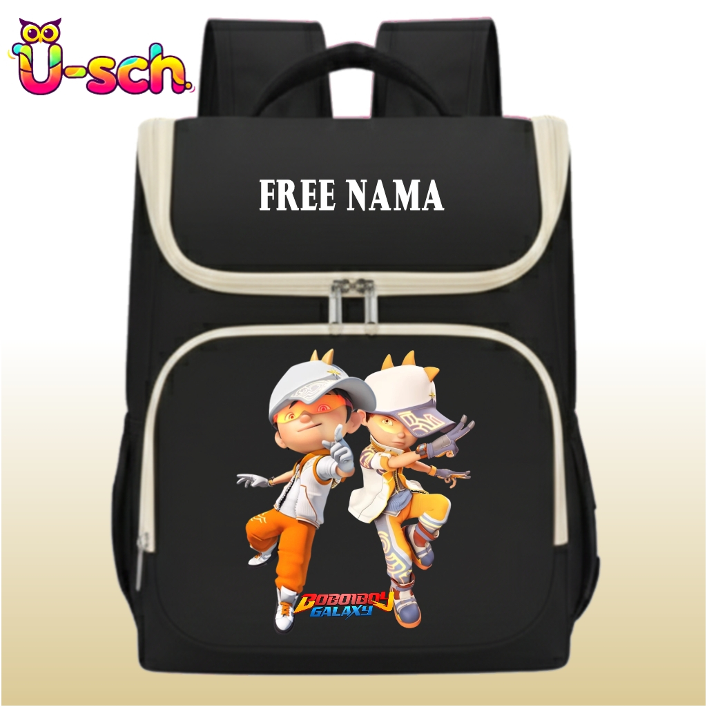Tas Ransel Anak Boboiboy Galaxy Solar - Tas Sekolah Anak Boboiboy Solar