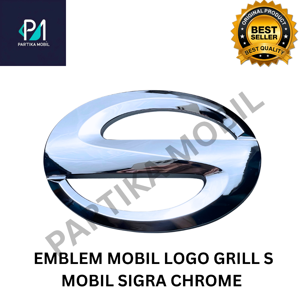 EMBLEM MOBIL LOGO GRILL S SIGRA CHROME