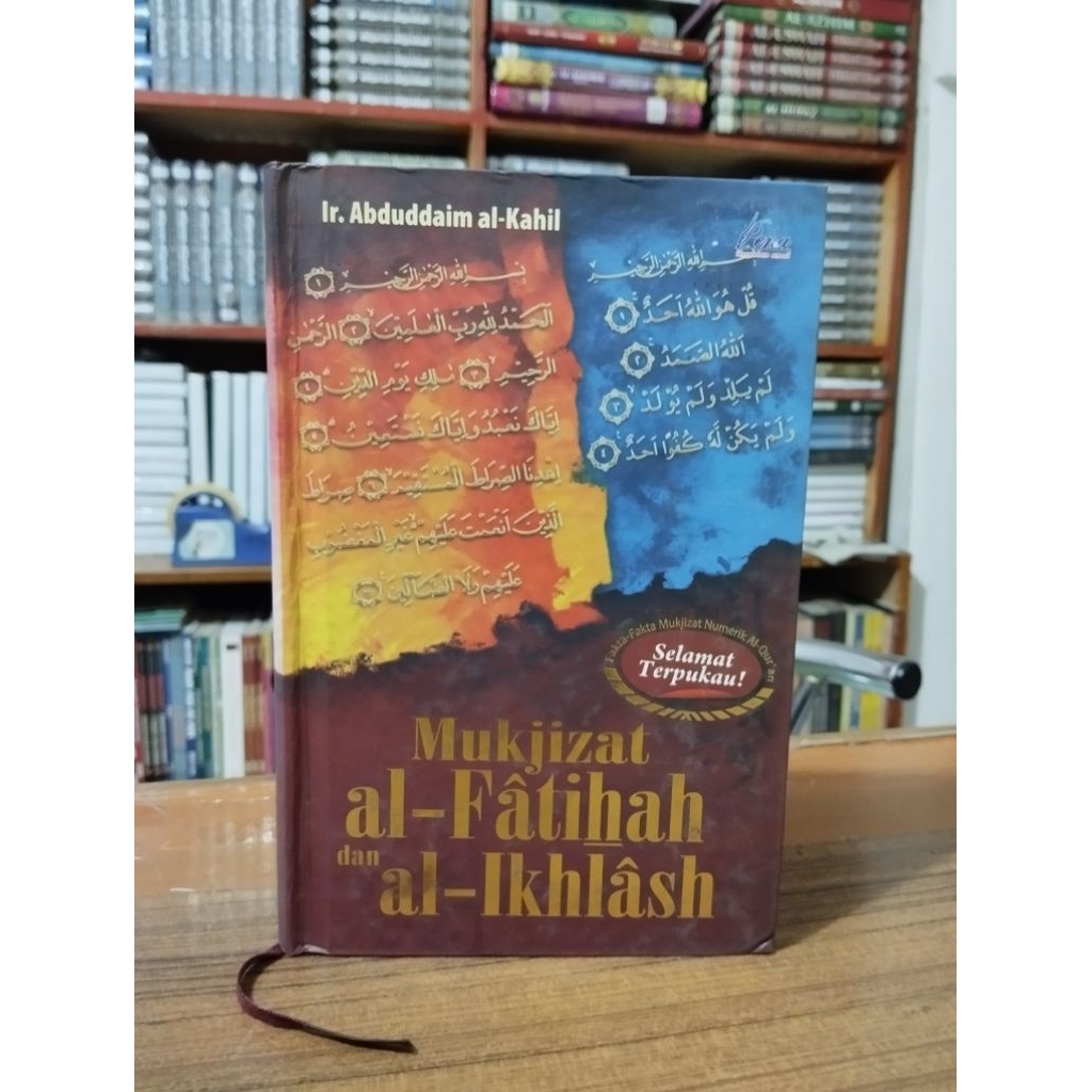 [Original] Buku Mukjizat Surat Al Fatihah dan Surat Al Ikhlash Lengkap  HC Edisi Buku Antik Lawas by