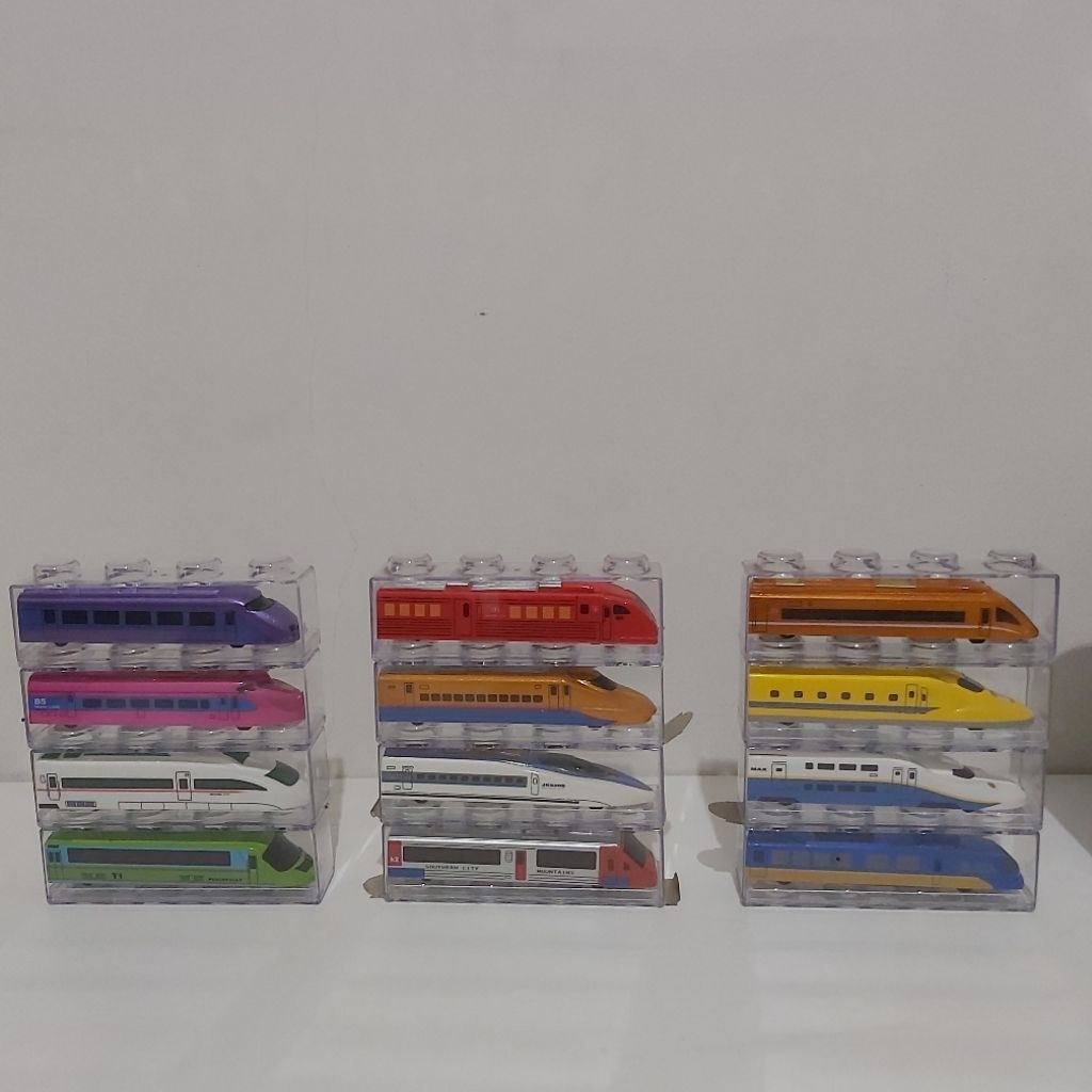 Mainan set Kereta Shinkansen Hokben Meal 12 pcs